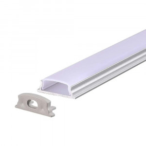 Profil aluminiu banda led, flexibil, aplicat, 2 metri, V-TAC [2]- savelectro.ro