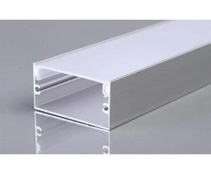 Profil Banda LED, Aplicat (PT), XL, Aluminiu + Alb Mat, 2m [1]- savelectro.ro