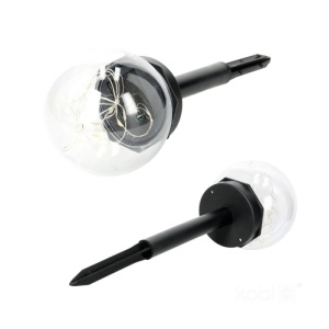 Set 5 lampi solare, forma minge, lumina calda(3000 K), Kobi [4]- savelectro.ro