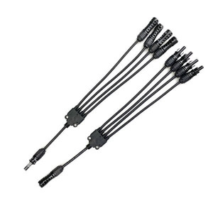 Cabluri Panouri Fotovoltaice, Set splittere pentru panouri solare, 1 intrare-4 iesiri, Optonica - savelectro.ro