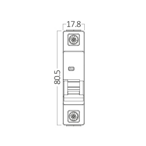 Siguranta automata 1P, 32A, curba de declansare B, capacitate de rupere 6kA, Braytron [4]- savelectro.ro