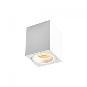 Spot 4348-LVT, patrat, 1xGU10, alb mat, IP20, Masterled [1]- savelectro.ro