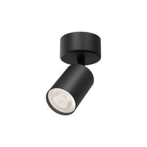 Corpuri de iluminat, Spot aplicat GU10 rotund Beta, aluminiu, negru, IP20, Braytron - savelectro.ro