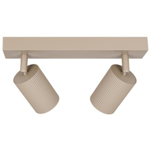 Spot aplicat Lucerno 2xGU10, orientabil, IP20, bej, Masterled [4]- savelectro.ro