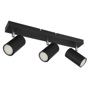 Spoturi, Spot aplicat Robby 3xGU10, orientabil, IP20, negru mat, Globo Lighting - savelectro.ro