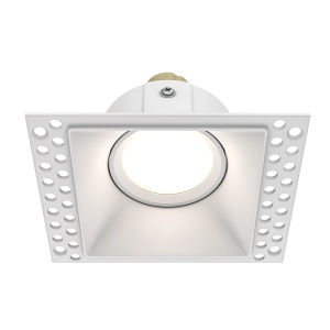 Spoturi, Spot Dot DL042-01-SQ-W, incastrat, 1xGU10, IP20, alb, Maytoni - savelectro.ro