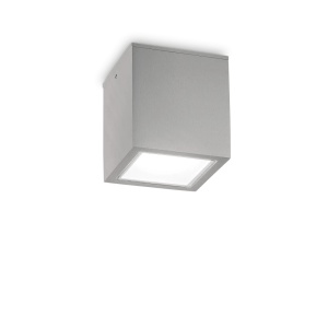 Spoturi, Spot exterior Techo D15, 1xGU10, IP54, gri, Ideal Lux - savelectro.ro
