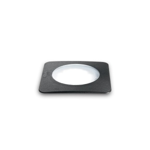 Spot incastrat patrat exterior Way Wide D120, 1xGX53, IP67, negru, Ideal Lux