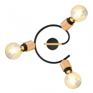 Spot Jorna 54031-3, 3xE27, crom+natural, IP20, Globo Lighting [2]- savelectro.ro
