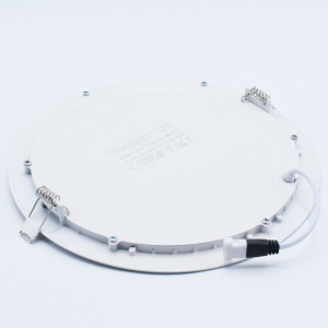 Spot led rotund incastrat 18W, 1360 lm, IP20, lumina naturala (4200K), Ø225mm, alb, Braytron