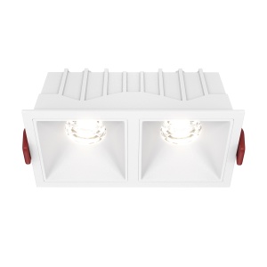 Corpuri de iluminat, Spot LED 20W Incastrat, Dimabil, Maytoni, 1100lm, Lumina Neutra (4000K), Alb - savelectro.ro