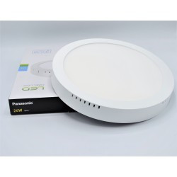 Spot LED 24W Aplicat, Rotund, Panasonic, 1850lm, Lumina Neutra (4000K), Alb [2]- savelectro.ro