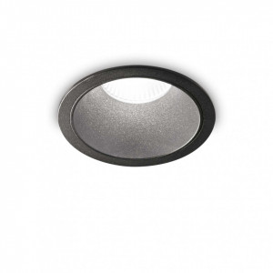 Corpuri de iluminat, Spot LED Game 273167, rotund, incastrat, 20W, 2350lm, lumina calda, IP20, negru, Ideal Lux - savelectro.ro
