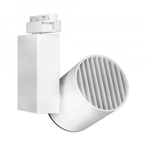 Spot LED pe Sina 30W, Braytron, 2660lm, Lumina Rece (6500K), Alb [3]- savelectro.ro