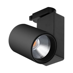 Spot LED pe sina, 30W, lumina calda(3000 K), 2600 lm, negru, Braytron Plus [1]- savelectro.ro