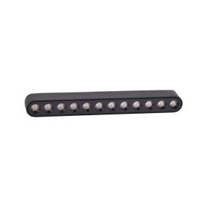 Spoturi pe sina magnetica, Spot LED pentru sina magnetica slim, liniar, 12W, lumina calda(3000 K), negru, 1120 lm, Klausen - savelectro.ro