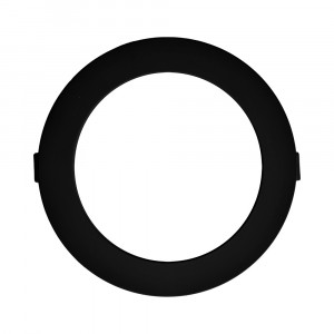 Spot led rotund incastrat 18W, dimabil, 1800 lm, IP40, lumina rece(6500K), Ø229 mm, negru, Braytron [3]- savelectro.ro