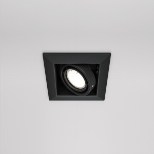 Corpuri de iluminat, Spot Metal DL008-2-01-B, incastrat, 1xGU10, negru, IP20, Maytoni - savelectro.ro