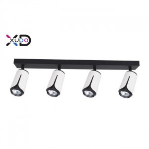 Spoturi, Spot Xudo XD-IK264W, orientabil, 4xGU10, alb+negru, IP20, Masterled - savelectro.ro