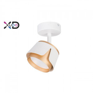 Corpuri de iluminat, Spot Xudo XD-IK281W, orientabil, 1xGX53, auriu+alb, IP20, Masterled - savelectro.ro