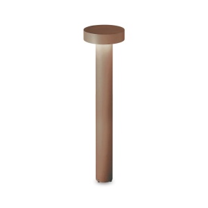 Stalpi iluminat exterior, Stalp exterior Tesla H80, 4xG9, IP44, cafeniu, Ideal Lux - savelectro.ro