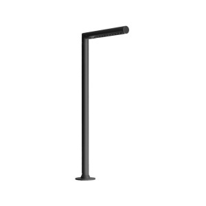 Stalpi iluminat exterior, Stalp LED exterior Giant B, 9W, lumina neutra (4000 K), negru, IP65, Klausen - savelectro.ro