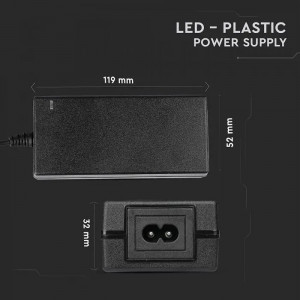 Sursa alimentare plastic banda led, 3.25A 24V 78W, tip desktop