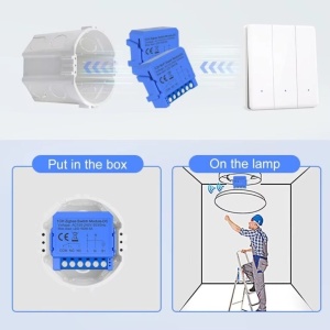 Switch Avatto WiFi + Zigbee – Tuya, control local & cloud, compatibil Apple/Google/Alexa [3]- savelectro.ro