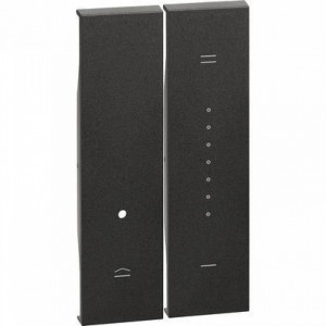 Tasta 2 module, pentru variator, culoare negru, Living Now