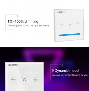 Telecomanda pentru benzi LED monocolor, IP20, Miboxer [5]- savelectro.ro