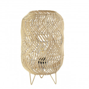 Lampi de birou si veioze, Veioza Tess KL108037, cu intrerupator, 1xE27, naturala, IP20, Klausen - savelectro.ro