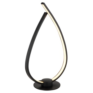 Veioza Trina LED 6W, lumina calda (3000 K), IP20, negru mat, Globo Lighting
