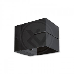 Corpuri de iluminat, Aplica Costa 0998-LVT, 1xG9, neagra, IP20, Masterled - savelectro.ro
