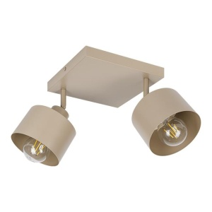 Aplice, Aplica Elza 2xE27, IP20, bej, Masterled - savelectro.ro