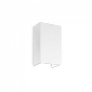 Aplice, Aplica Flash Gesso 214689, 1xG9, alba, IP20, Ideal Lux - savelectro.ro