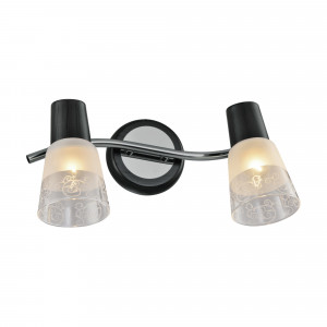 Corpuri de iluminat, Aplica Land KL6201, 2xE27, alba+maro, IP20, Klausen - savelectro.ro