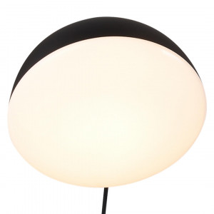 Aplica LED Crowd KL101022, cu intrerupator, 10W, 600lm, lumina neutra, IP20, neagra+alba, Klausen [2]- savelectro.ro