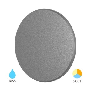 Aplice LED, Aplica LED exterior Palermo 12W, 1160lm, lumina calda/neutra/rece, IP65, gri inchis, Braytron - savelectro.ro