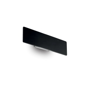 Aplice LED, Aplica LED patrata Zig Zag D29, 12.5W, 1220lm, lumina neutra (4000 K), IP20, neagra, Ideal Lux - savelectro.ro