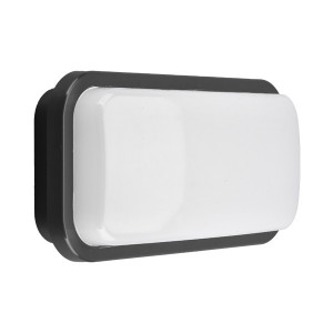 Aplica LED pentru exterior Elp, 15W, 1460lm, lumina neutra (4000K), gri, alba, Braytron [5]- savelectro.ro