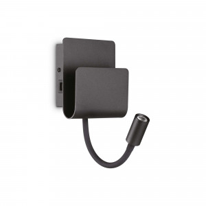 Aplica LED PROBE, negru, 9W, 700 lumeni, lumina calda (3000K), 237930, Ideal Lux [1]- savelectro.ro
