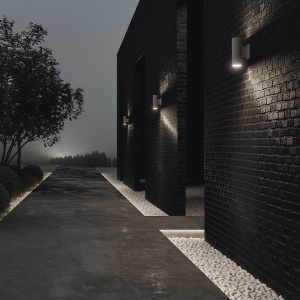 Aplica pentru exterior Bowery O574WL-02GR, 2xGU10, gri, IP54, Maytoni [2]- savelectro.ro