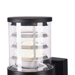 Aplica pentru exterior Bronx O576WL-01B, 1xE27, neagra, IP54, Maytoni [7]- savelectro.ro