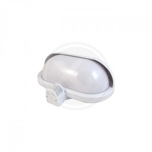 Aplica pentru exterior cu senzor de miscare, alba, 1 bec, dulie E27, IP44, Masterled [2]- savelectro.ro