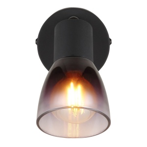 Aplica Satella, 1xE14, IP20, neagra mat, Globo Lighting [4]- savelectro.ro