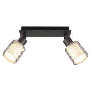 Aplice, Aplica Villegas, 2xE14, IP20, neagra, Globo Lighting - savelectro.ro