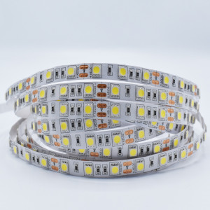 Banda led 12V 5050, 10.8 w metru, 60 leduri metru, 1000 lm metru, protectie IP20, lumina rece 6400K, V-TAC
