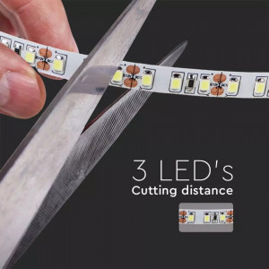 Banda led 24V 3528, 120 leduri/m, rola 10 m, protectie IP65, lumina naturala(4000 K), V-TAC [4]- savelectro.ro