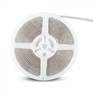 Banda led SMD 3528 V-TAC, lumina neutra(4000K), 4.2W/m, 420lm/m, 60 leduri/m, 12V, IP65 [10]- savelectro.ro