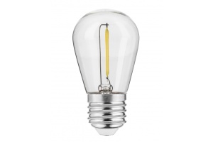 Becuri LED E27, Bec LED 0.5W(6W) GTV, S14, E27, 50 lm, lumina neutra (4000 K), clasa energetica G - savelectro.ro